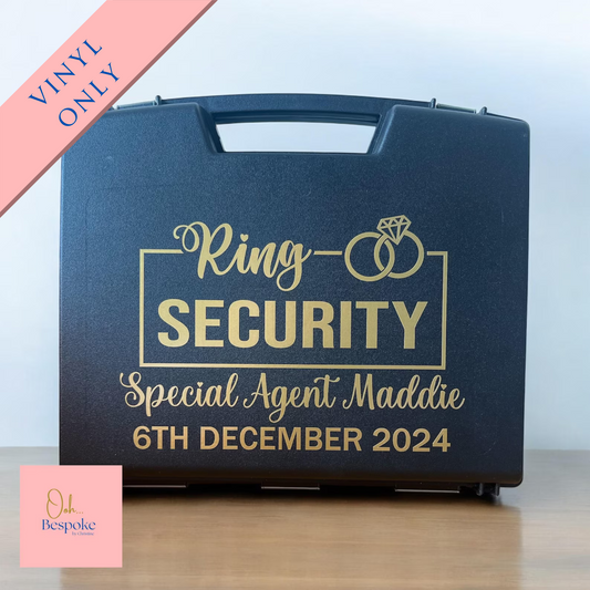 Ring Security Box Vinyl Only